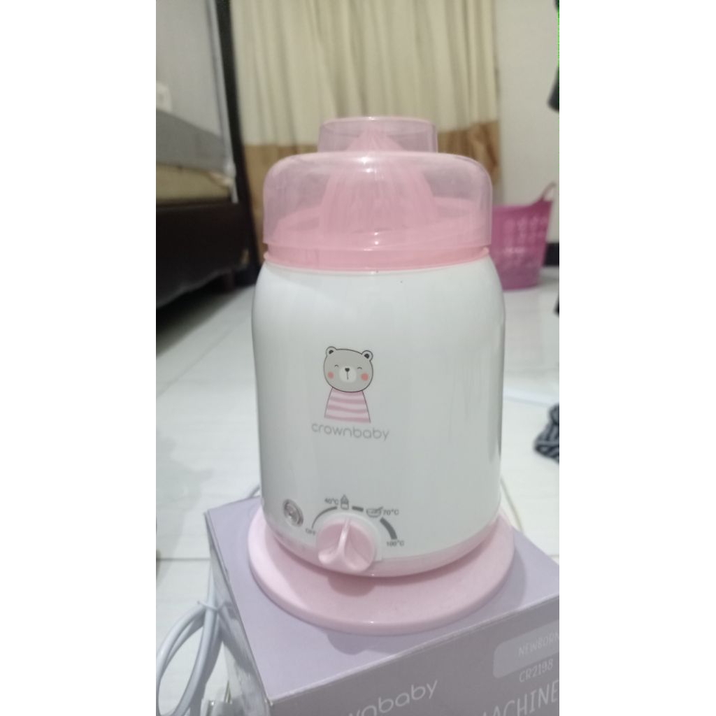 preloved penghangat asi & sterilizer merk crown