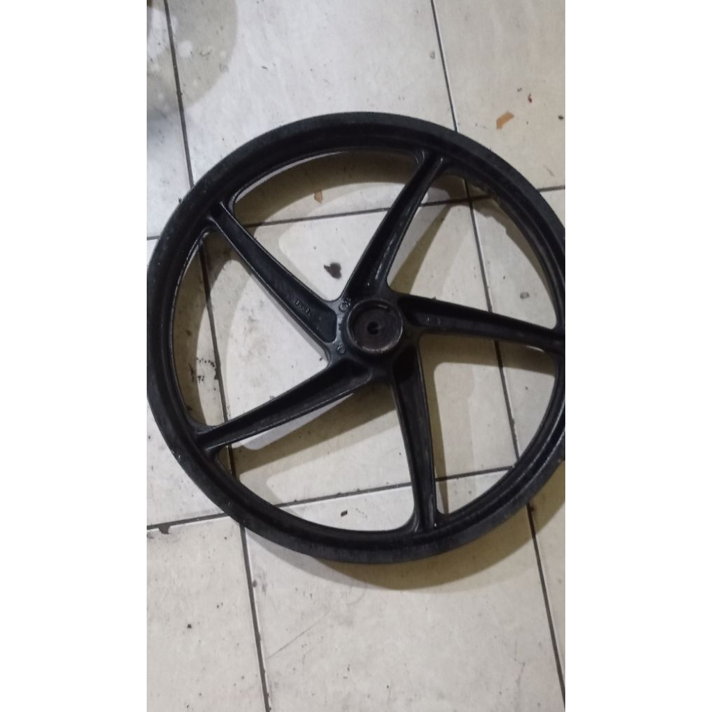velg resing depan Honda Supra fit new second ori