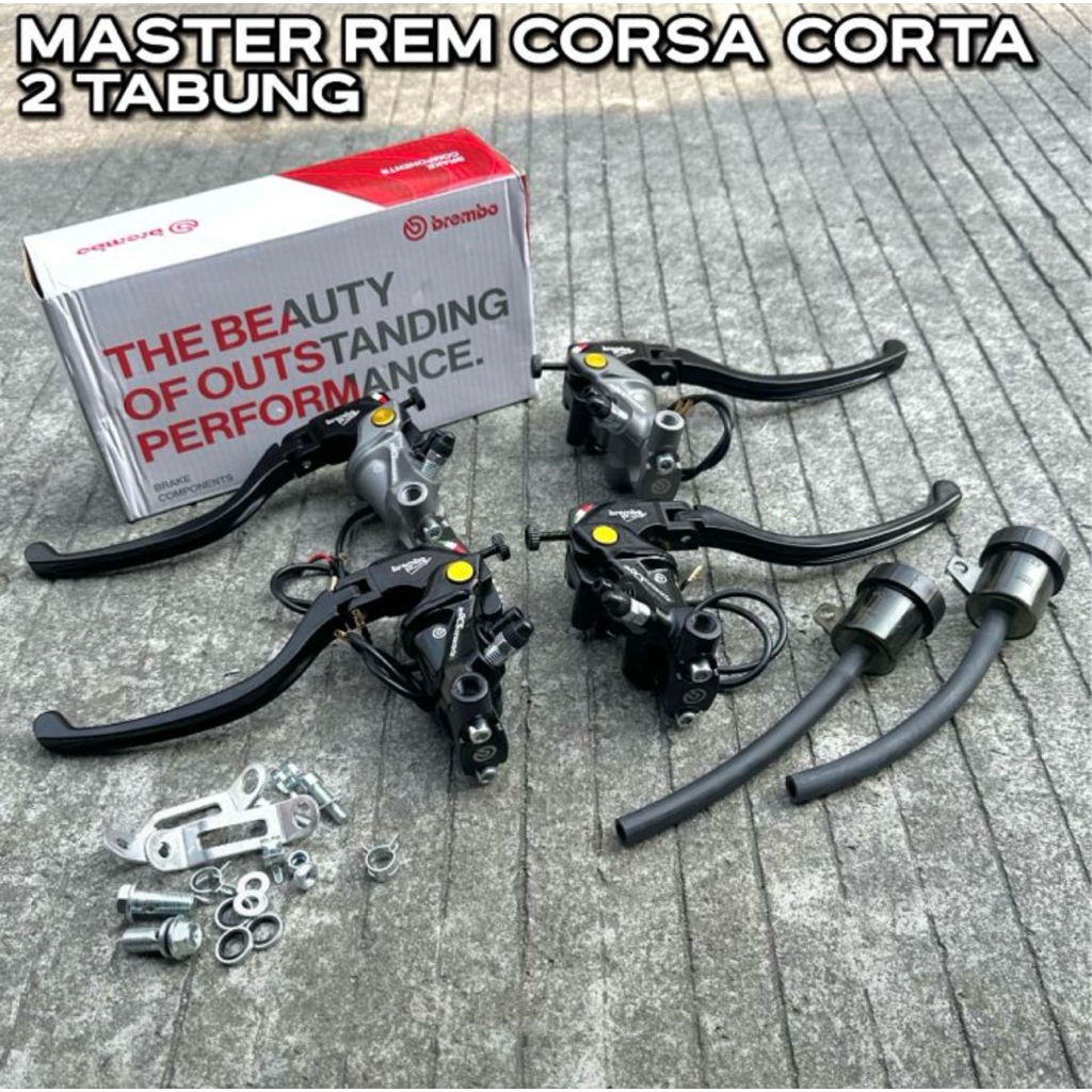 MASTER REM RCS 19 CORSA CORTA BREMBO HANDLE RADIAL FULL SET PNP NMAX ALL SERIES XMAX PCX 150 160 ADV