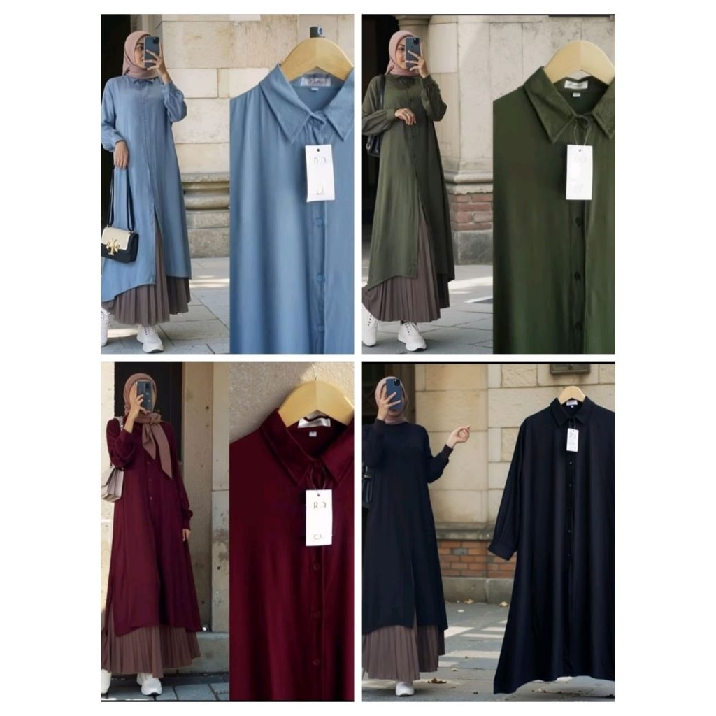 Atasan Tunik Terlaris Viral New Arrival Baju Wanita Cocok Untuk Acara Kasual Cool Style Muslimah Des