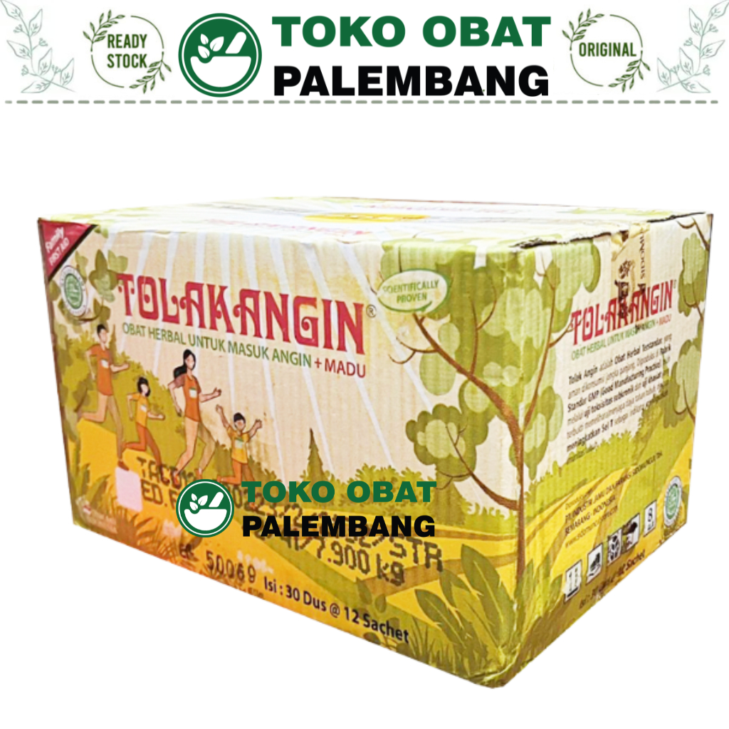 1 KARTON TOLAK ANGIN CAIR SIDOMUNCUL ISI 30 DUS @12 SACHET SIDO MUNCUL