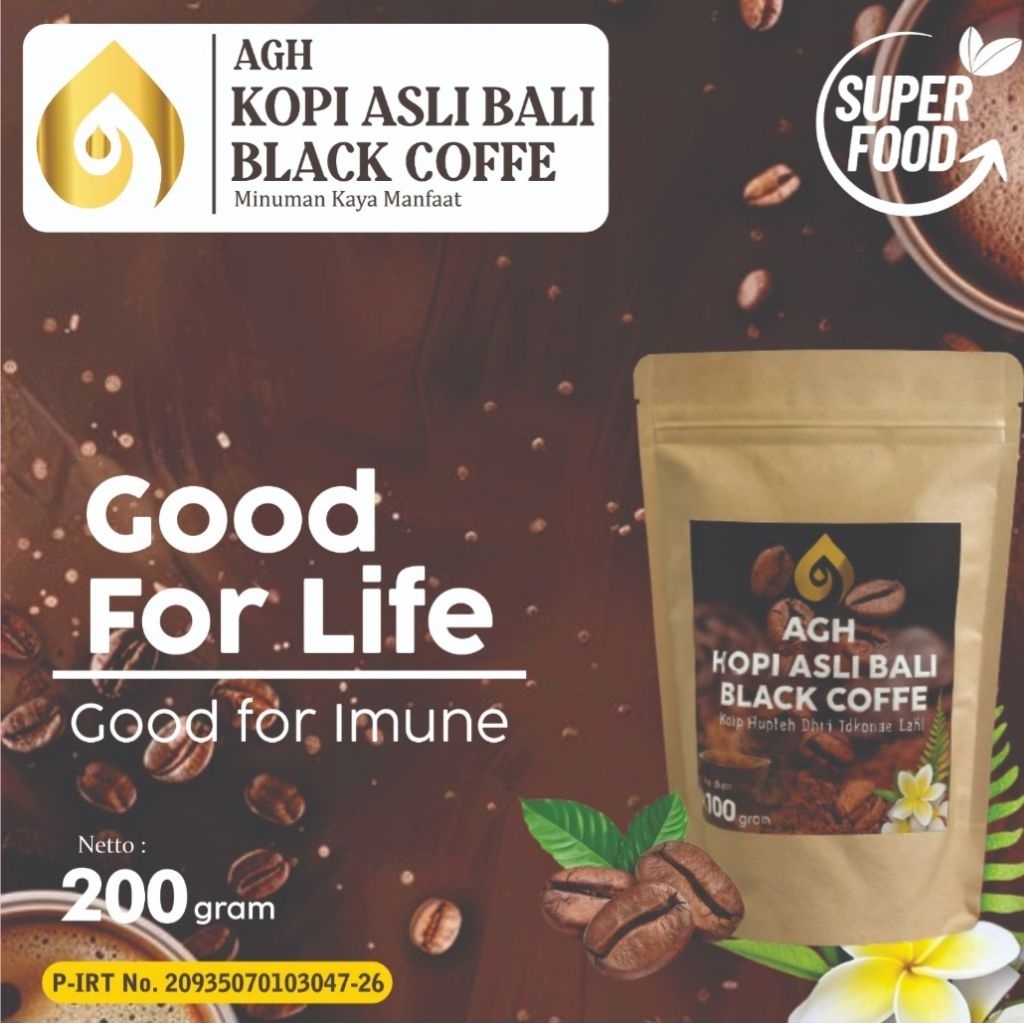 Kopi bubuk 200 grm/kopi asli bali
