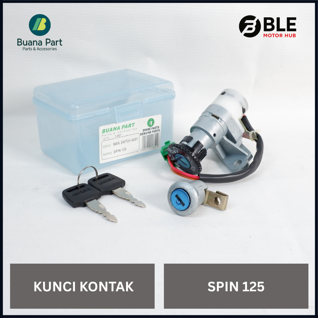 Buana Part Kunci Kontak Suzuki Spin 125 | BLE Motor Hub