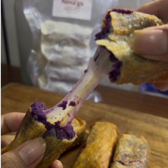Lumpia Ubi Ungu Mozarella