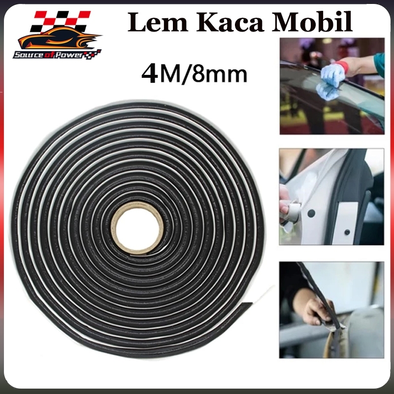 4M Lem Kaca Mobil Lem Headlamp Lampu Body Bemper Mobil Sealant