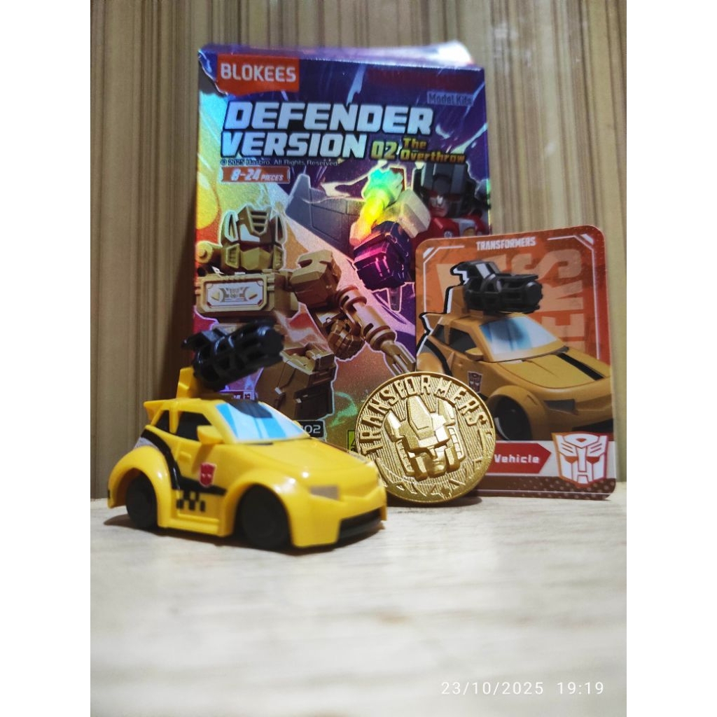 Blokees Transformer Hasbro Bumblebee Vehicle
