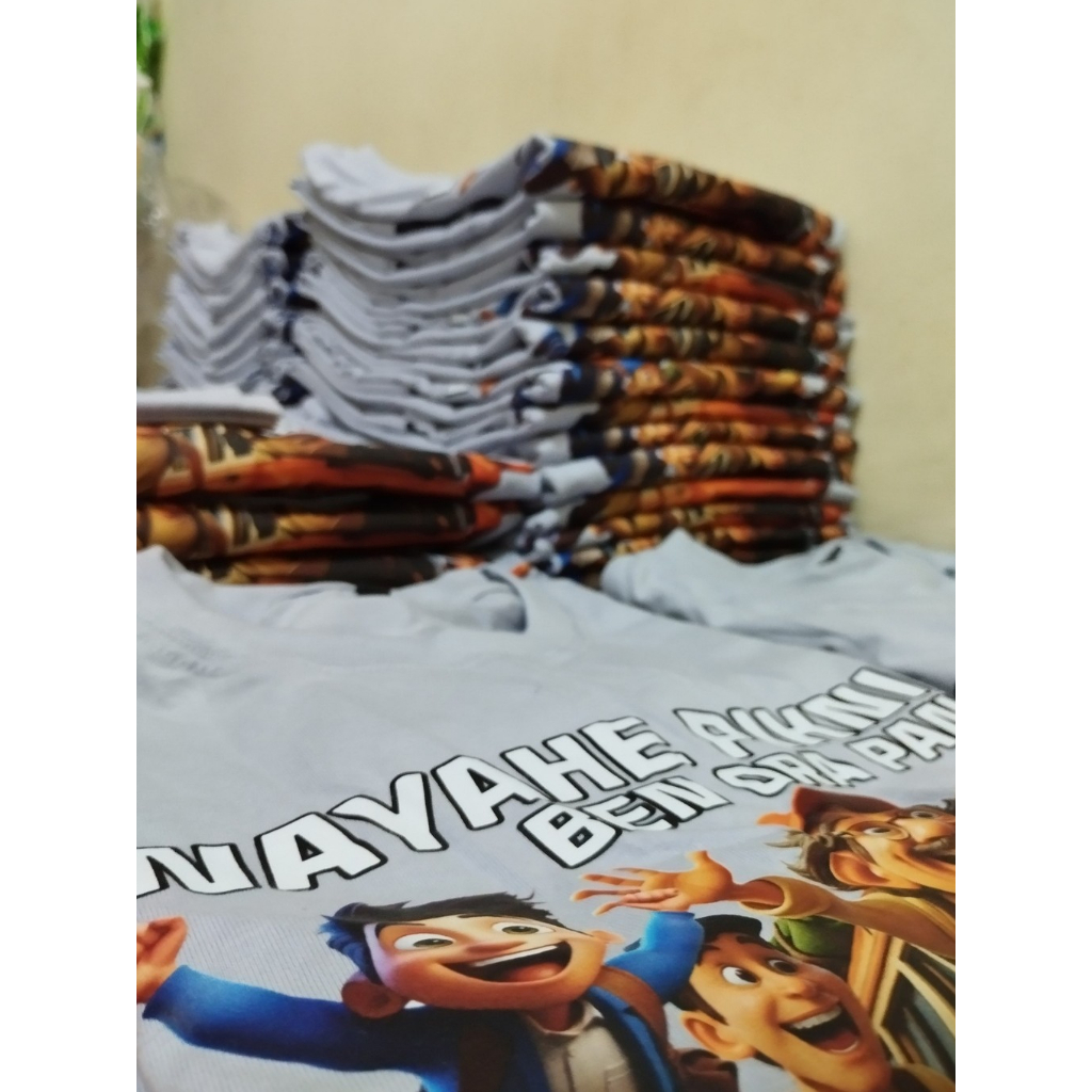Kaos Sablon Satuan Kaos Custom Sablon