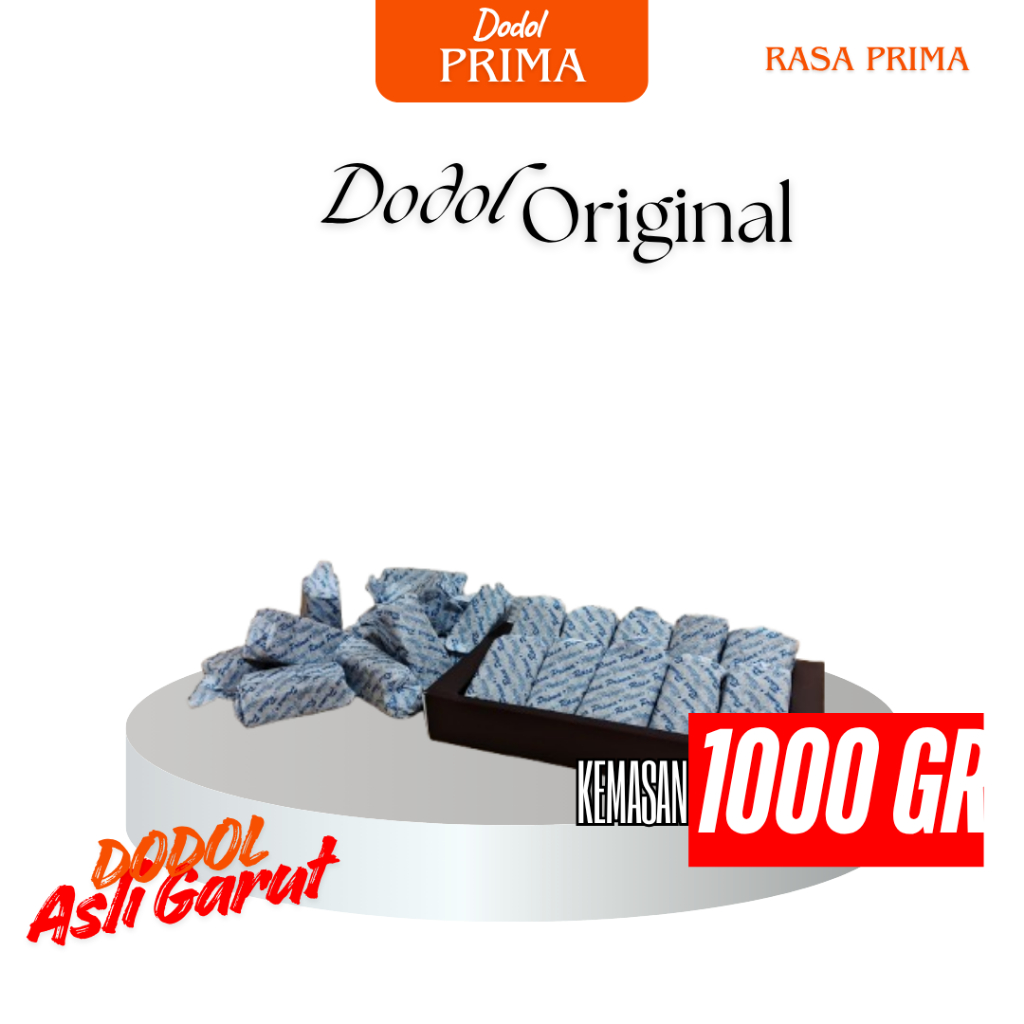 DODOL GARUT ORIGINAL / DODOL KS / DODOL KERTAS 1KG ASLI MURAH GRATIS ONGKIR - RASA PRIMA KS ORIGINAL