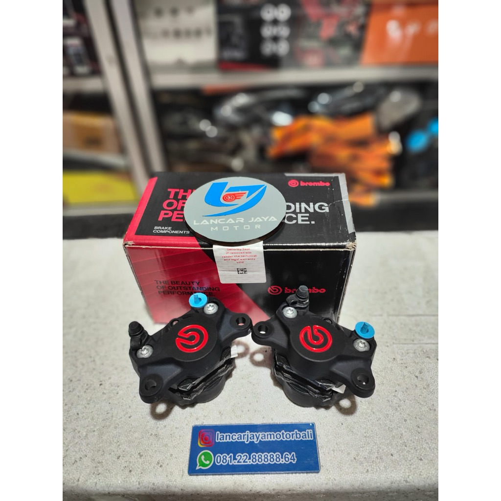 Kaliper Brembo 2piston Black Original Italy