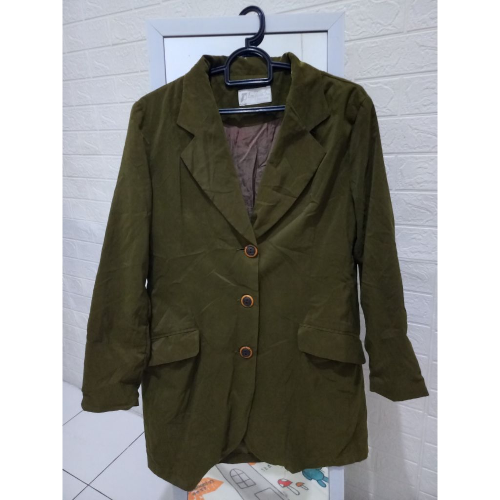 Preloved Blazer wanita blazer army blazer kerja
