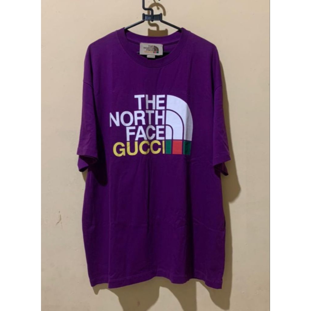 Kaos The North Face x Gucci
