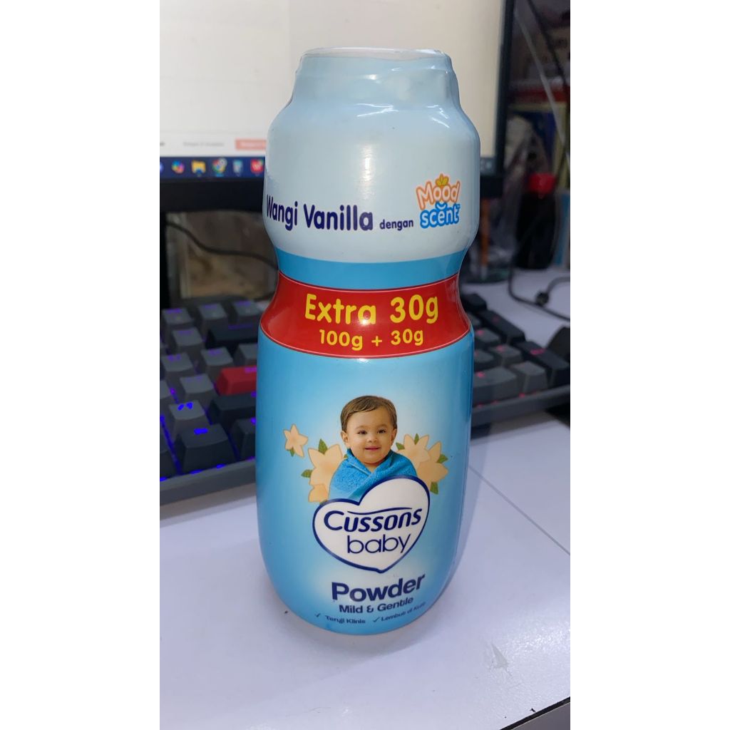 CUSSON BABY POWDER MILD AND GENTLE (VANILLA) 100+50 GR