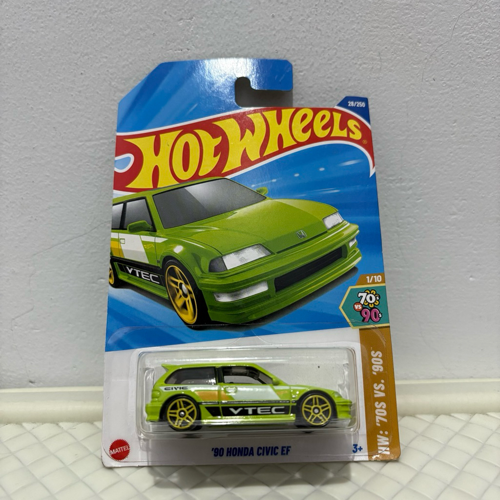 Hot Wheels 90 Honda Civic EF
