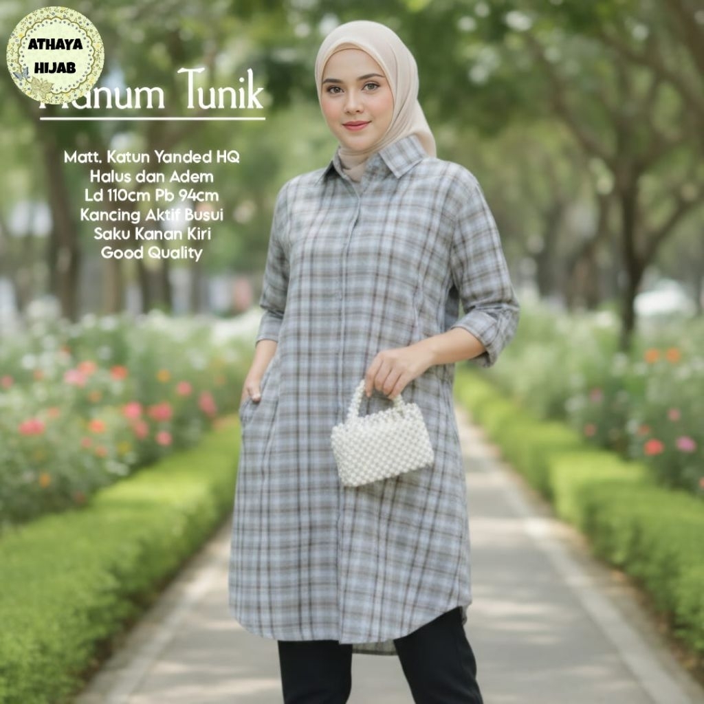 Hanum Tunik By Athaya Hijab || Tunik