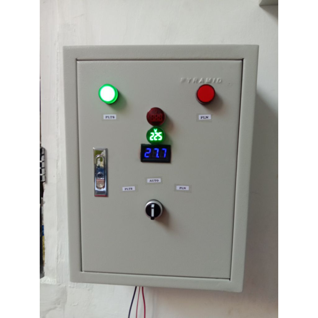 Box Panel Kontrol PLTS (Solar Sel) dan Inverter