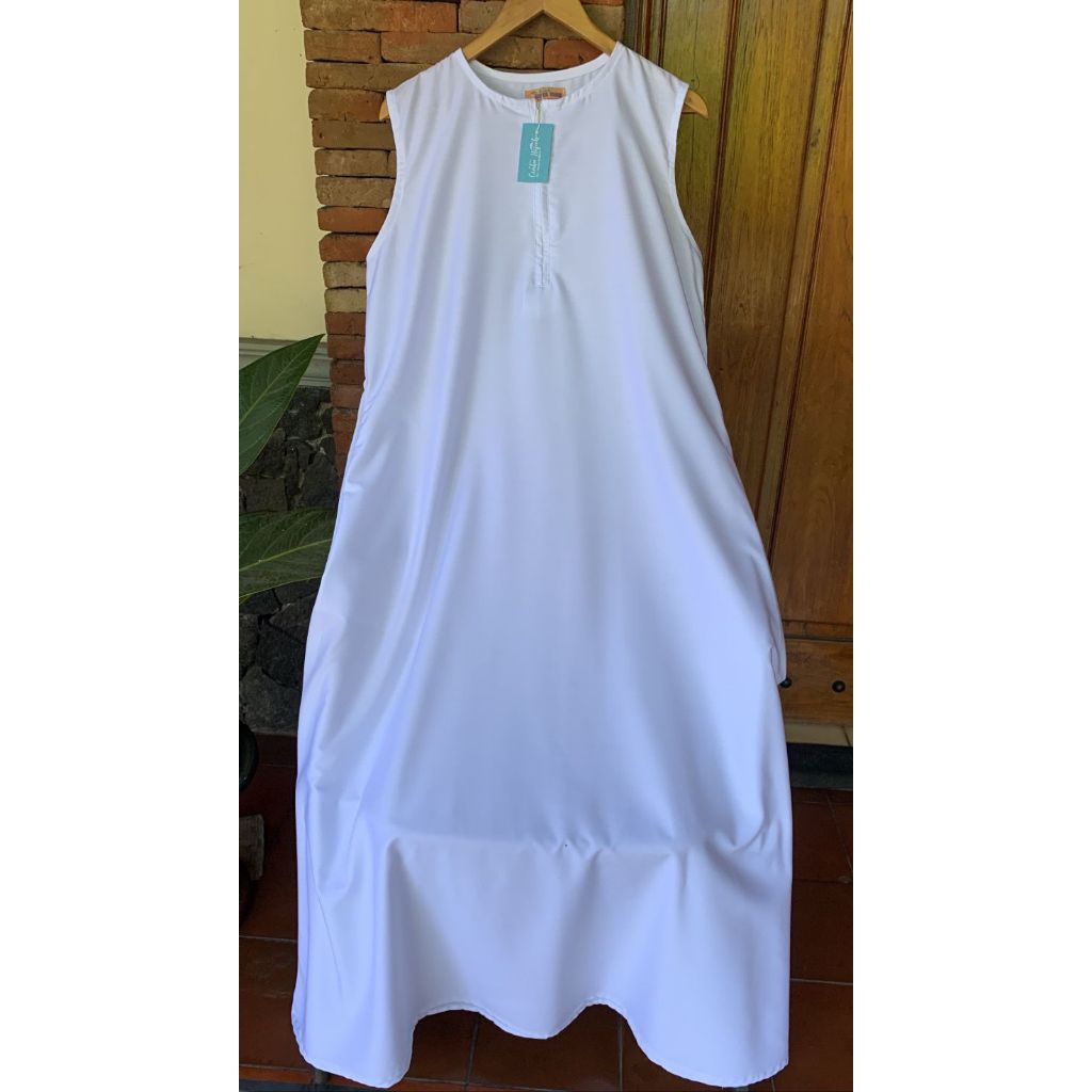 Inner Gamis Tanpa Lengan Toyobo Dress Tanpa Lengan