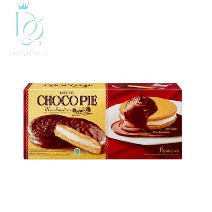 Lotte Choco Pie / Choco Pie 12 / Choco Pie Coklat
