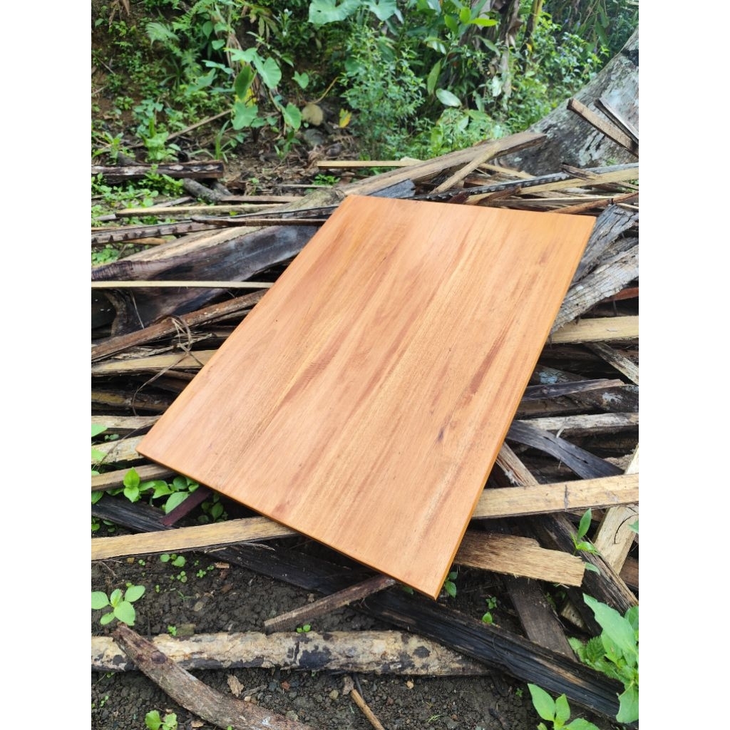 Kayu Papan kayu mahoni Wooden board bahan meja kayu