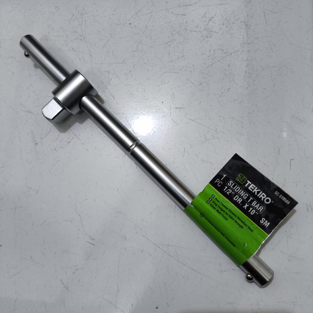 TEKIRO STANG SOK SLIDING T BAR 1/2" X10" | GAGANG MATA KUNCI SOK