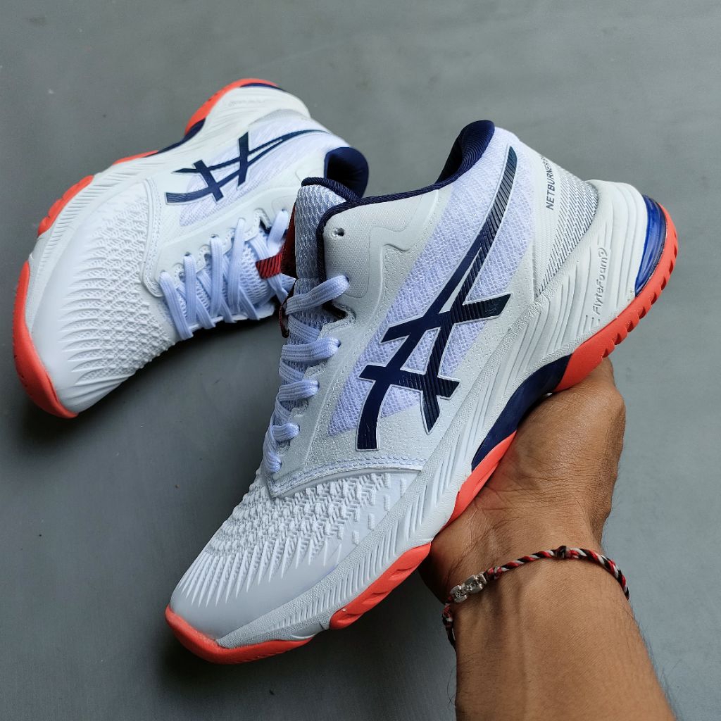 Sepatu volly asics terbaru pria/sepatu impor
