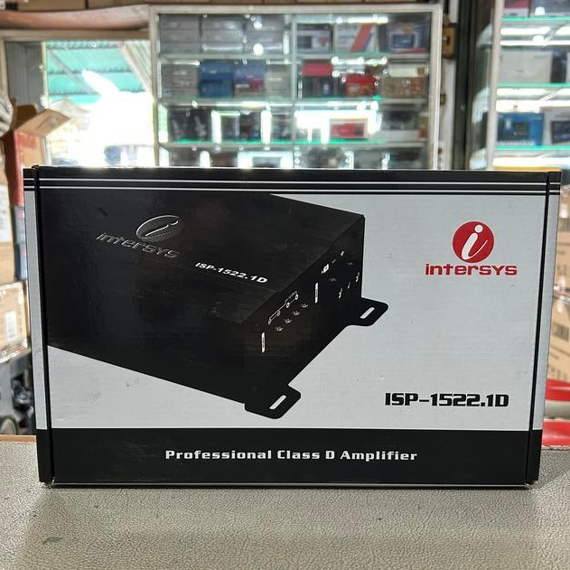 Power Amplifier Monoblok Intersys ISP 1522.1D Power Amplifier Monoblok Class D Garansi Resmi