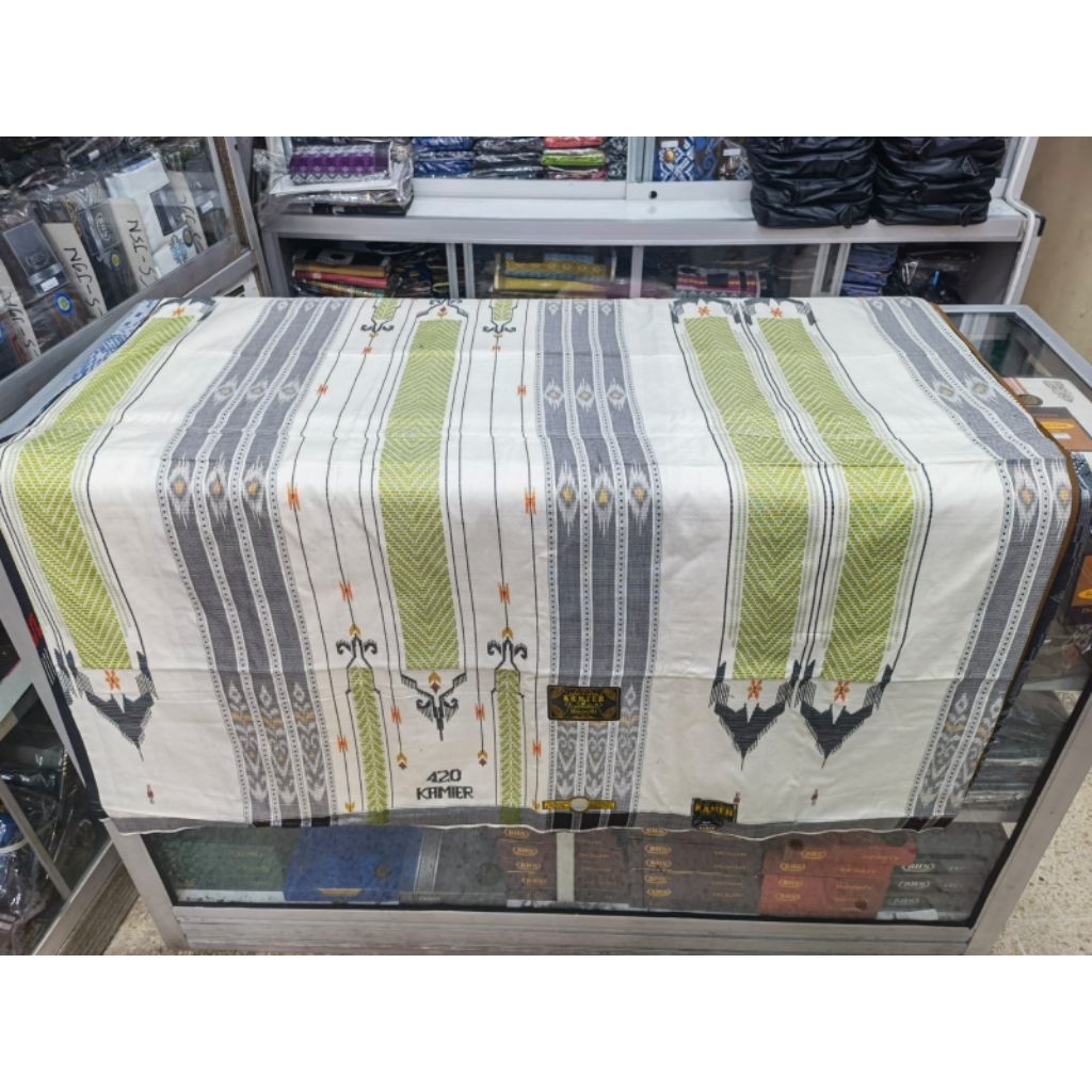 COD Sarung Tenun Full Sutera Kamer Kamier 420 Original edisi 3611 New Nov stara mega hidayat mustami