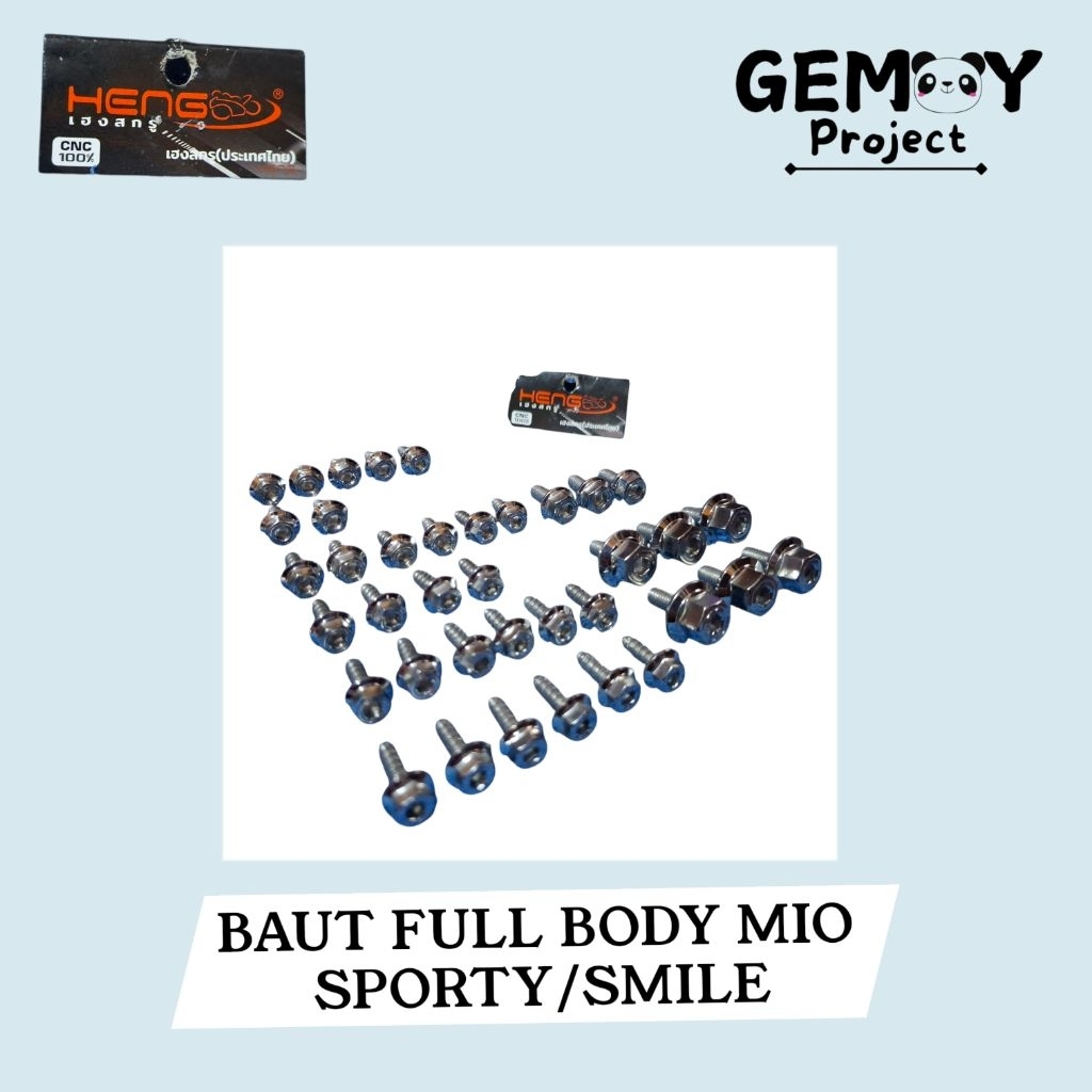 Baut Body set mio sporty / smile stainless heng original