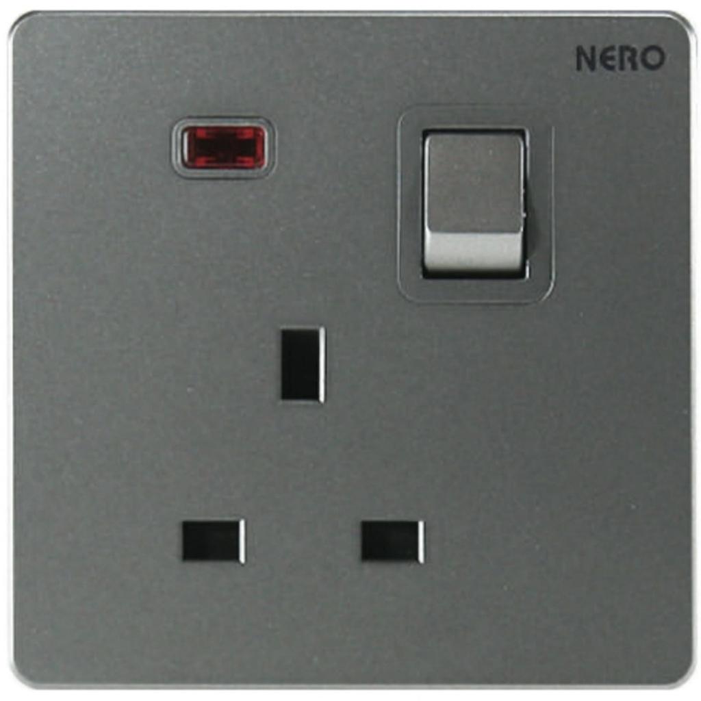 STOP KONTAK AC NERO CASA X2 GREY/ABU X21311VD