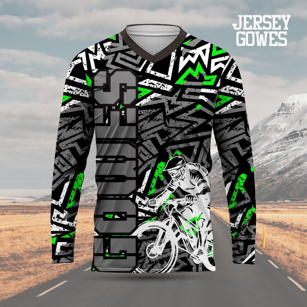 JERSEY SEPEDAH JERSEY GOWES RIDE BIKE BAJU KAOS GOWES