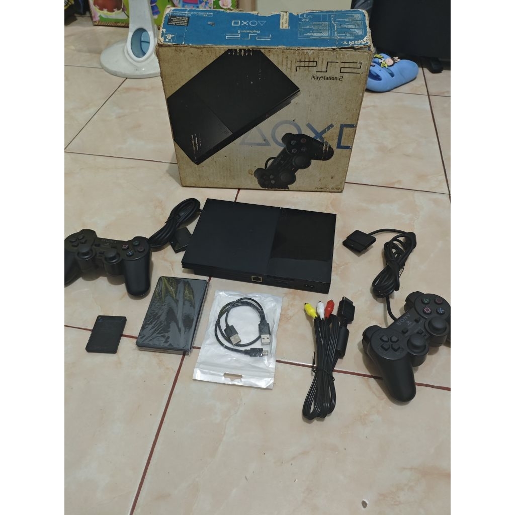 Playstation 2 slim Hdd 160GB