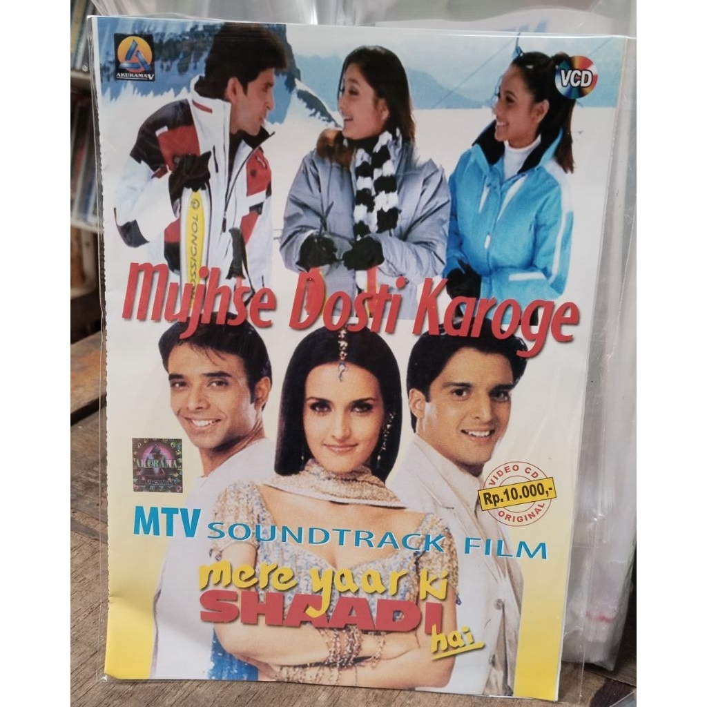 Kaset vcd lagu india mujhse dosti karoge