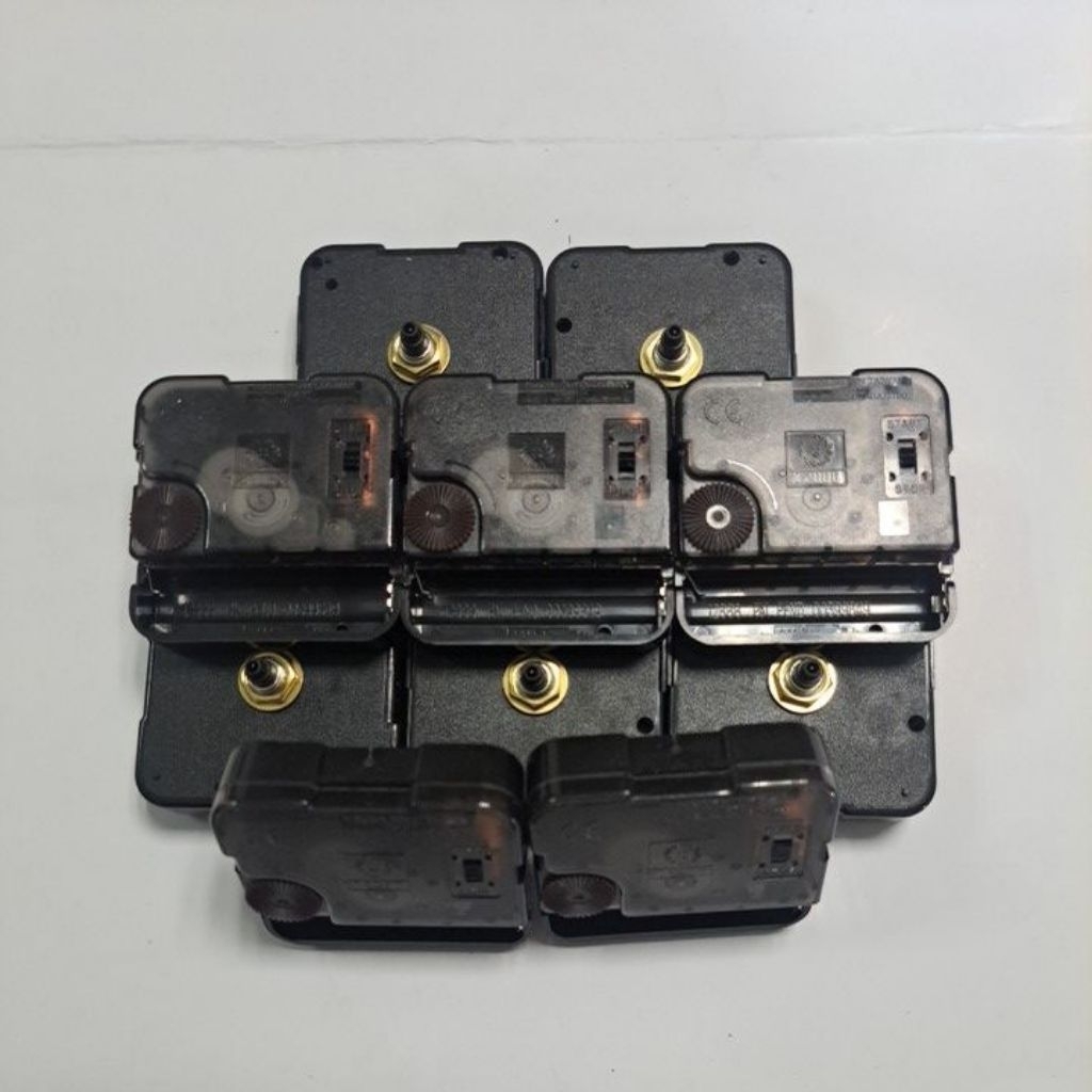 ( 10pcs ) mesin jam dinding quartz taiwan 12888 original sepul besar