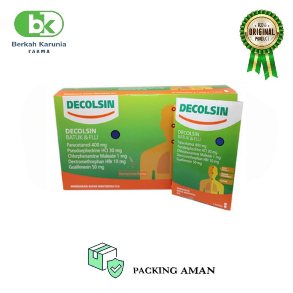 Decolsin Isi 25 Strip per Box