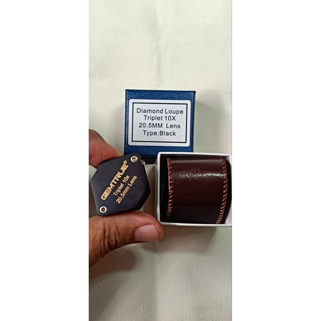 loupe permata dan berlian 10x GEM TRUE MADE in inggris