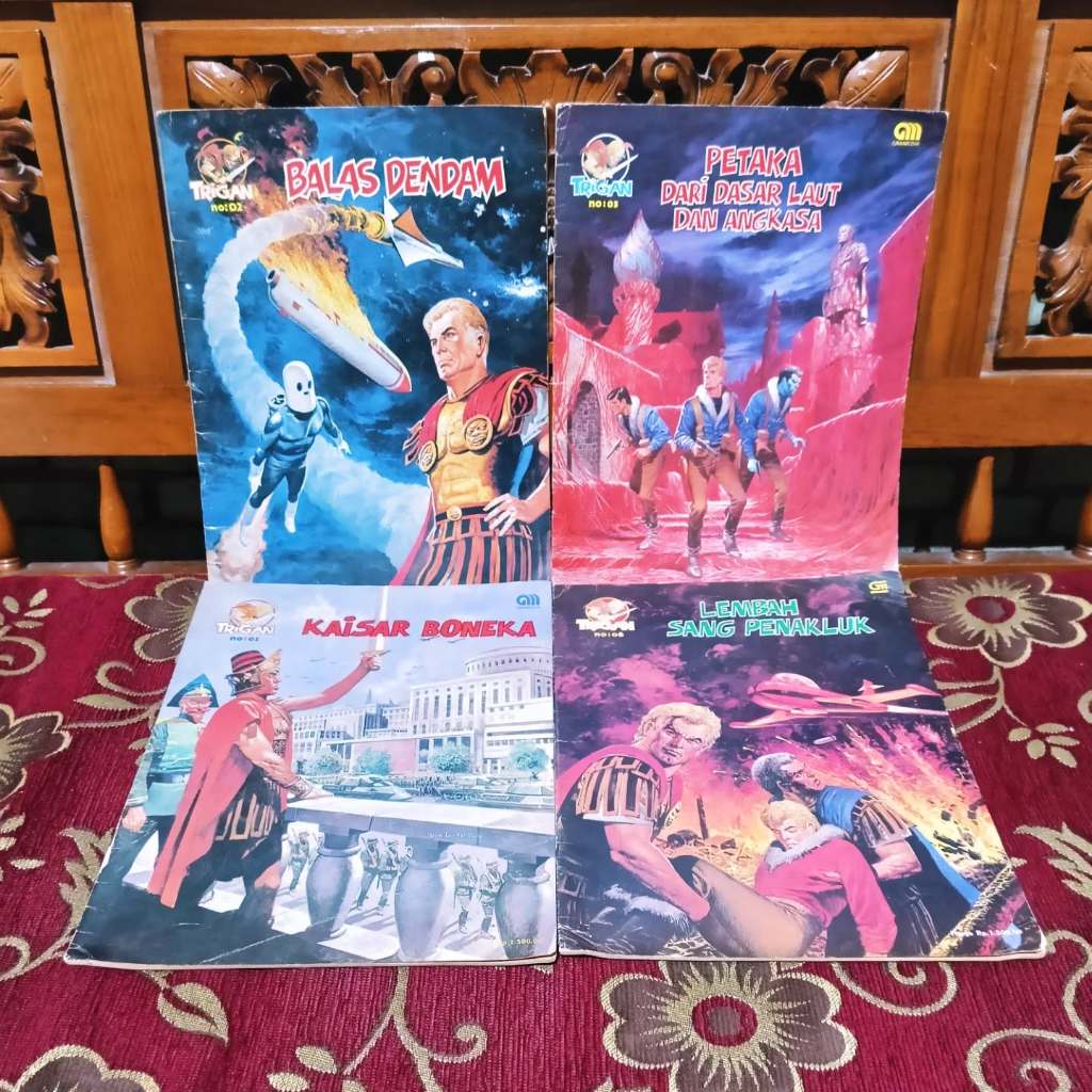 Buku Komik Cergam Eropa Serial Trigan