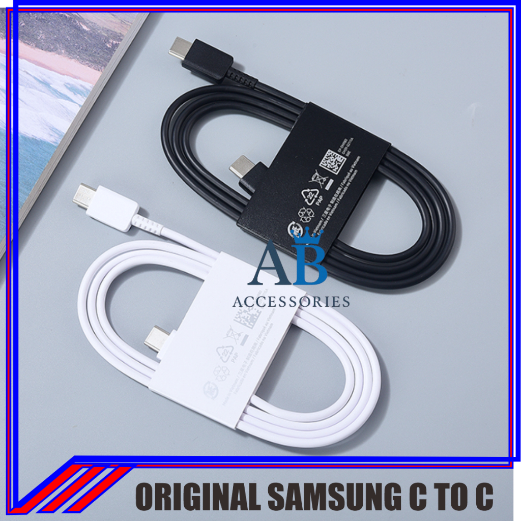Kabel Data Samsung Type C Original 100 % Kabel Samsung Usb C