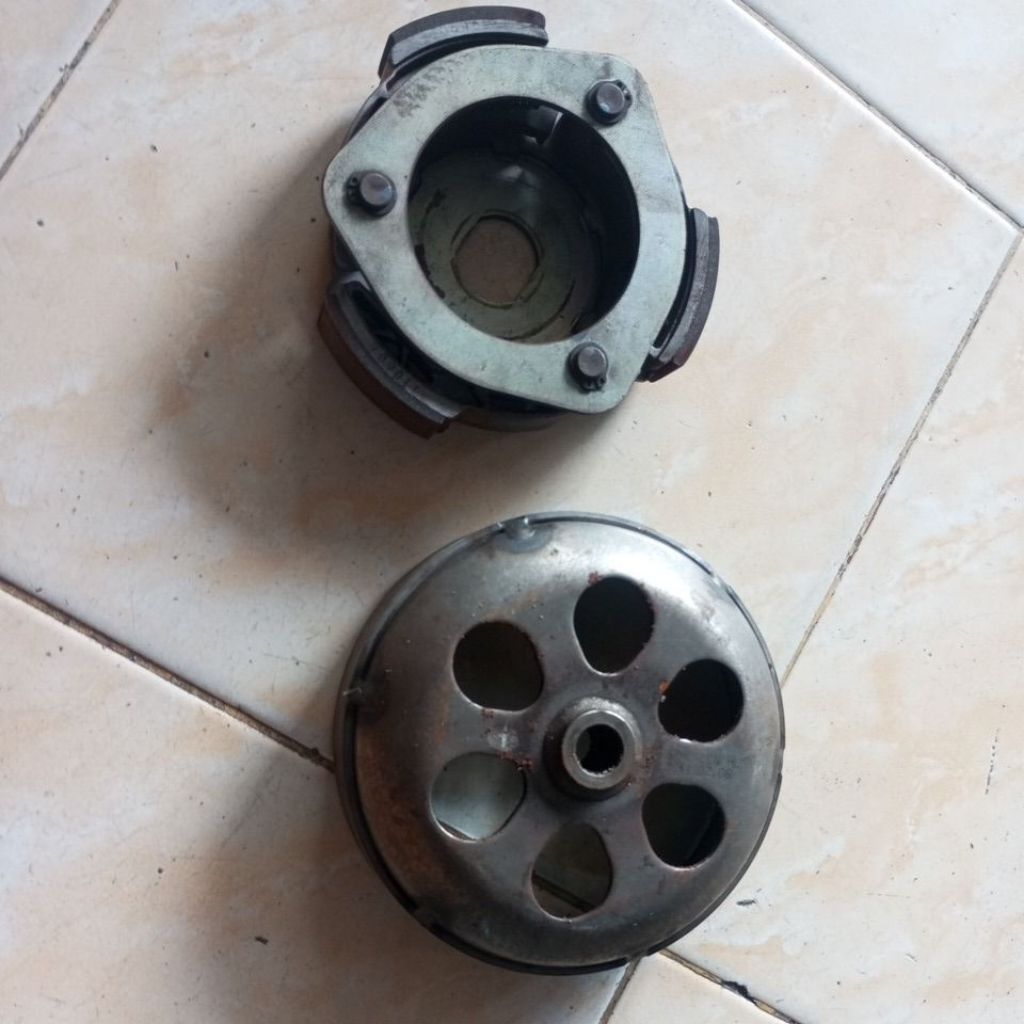 kampas ganda set mangkok nya copotan vespa metic LX 150