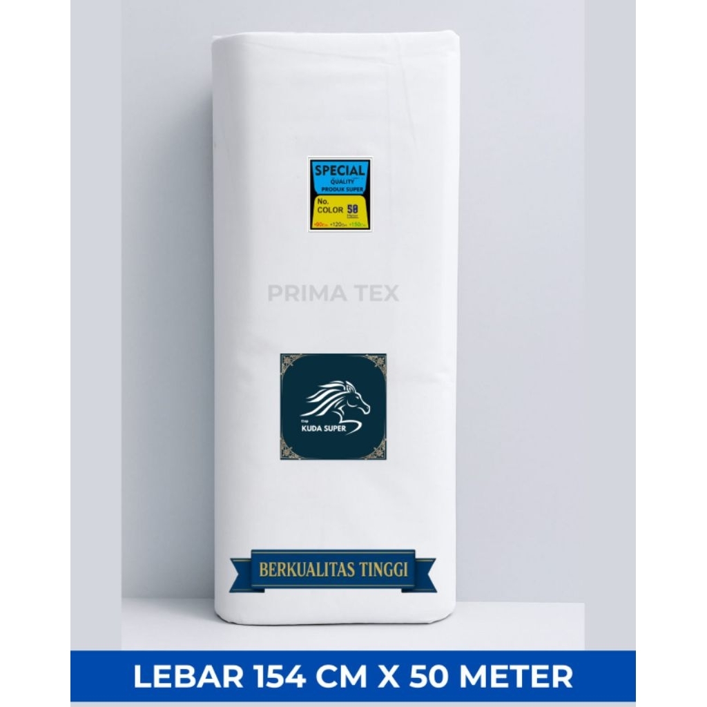 Kain Kafan 1 Roll TEBAL HARGA TERMURAH Lebar 155 cm Panjang 50 meter