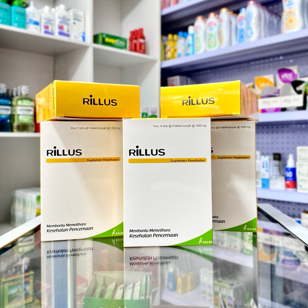 Rillus Probiotik Prebiotik Dewasa Kesehatan Pencernaan