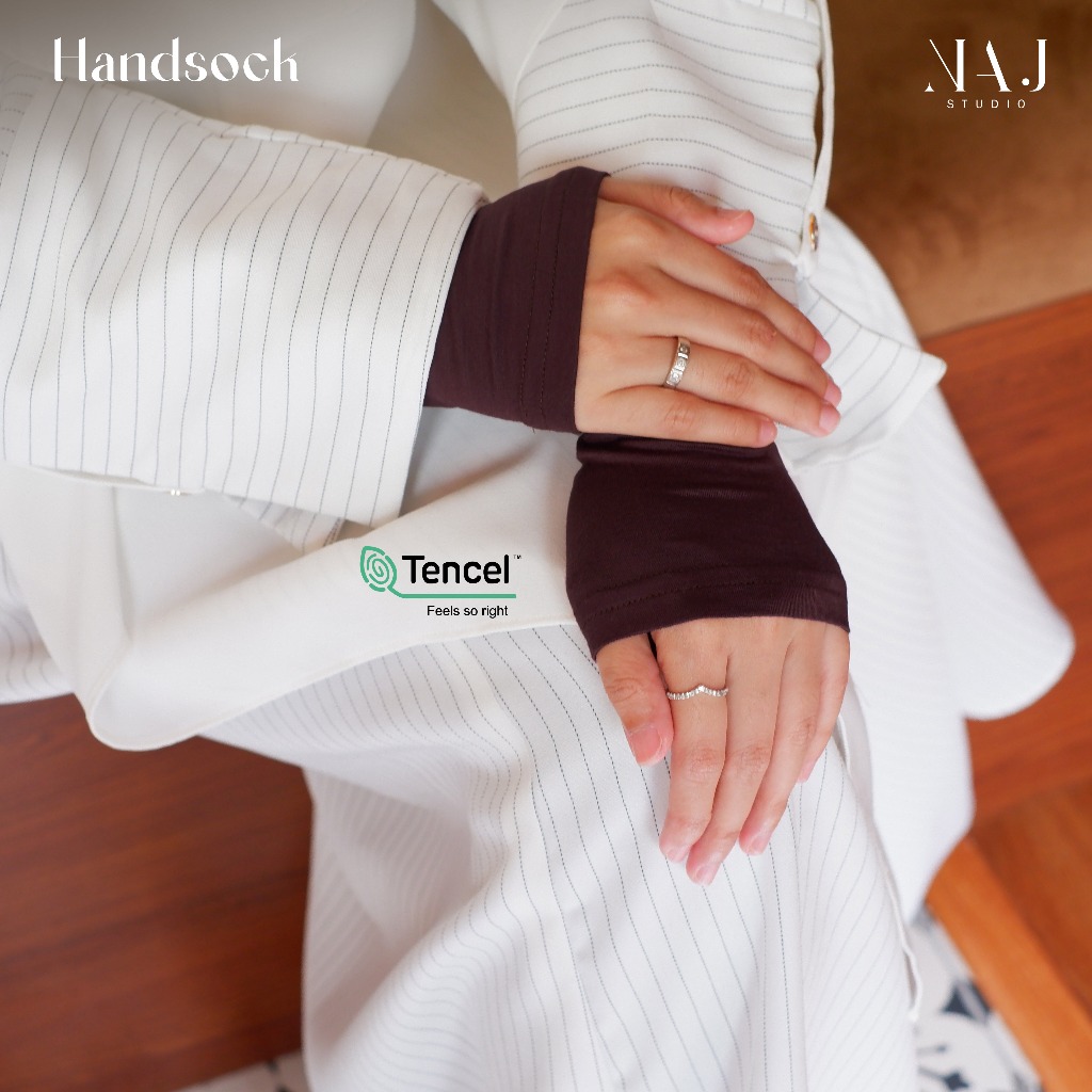 NAJ Studio - Handsock Basic Bahan Tencel Premium Manset Tangan Muslimah