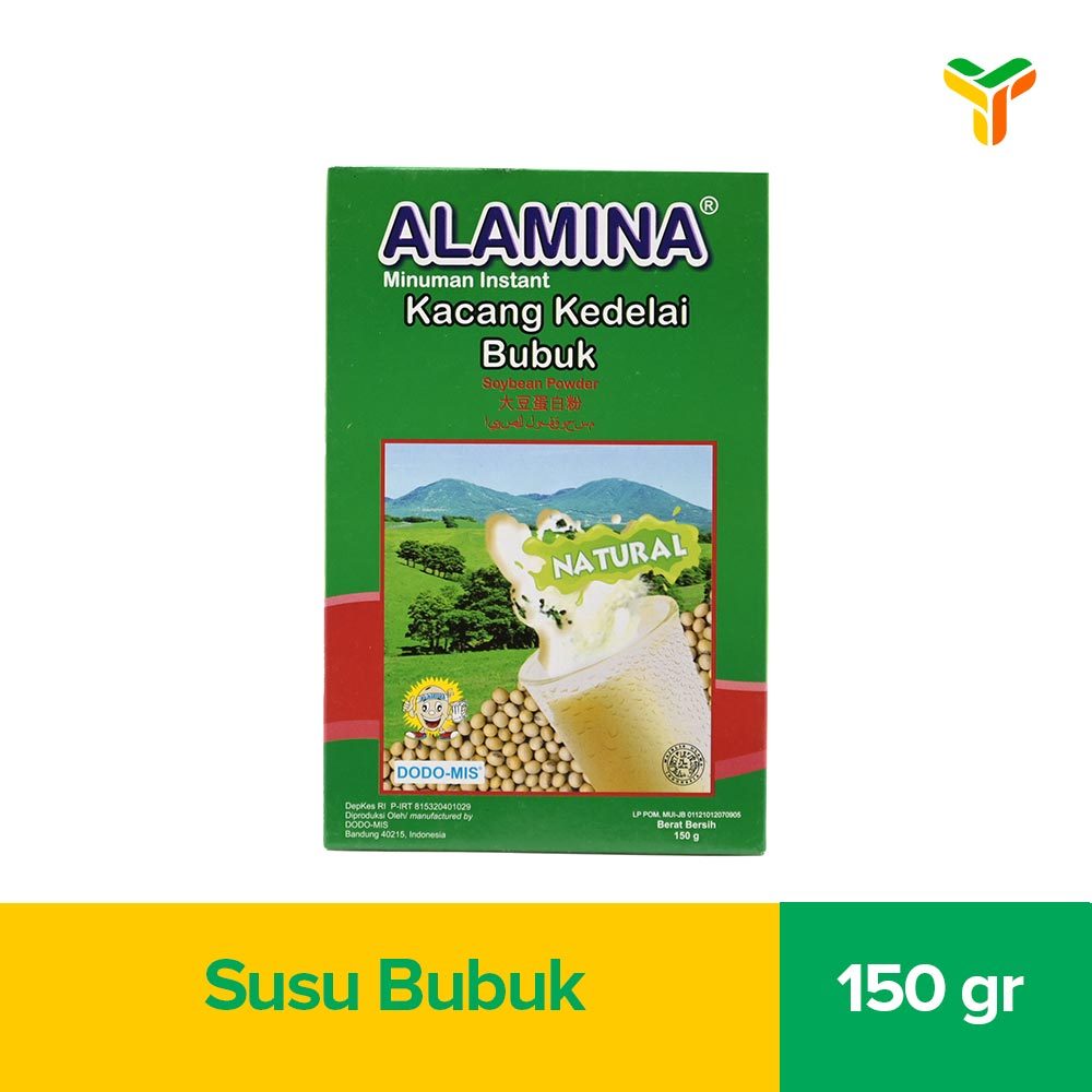 Alamina Soy Milk Natural 150 Gram
