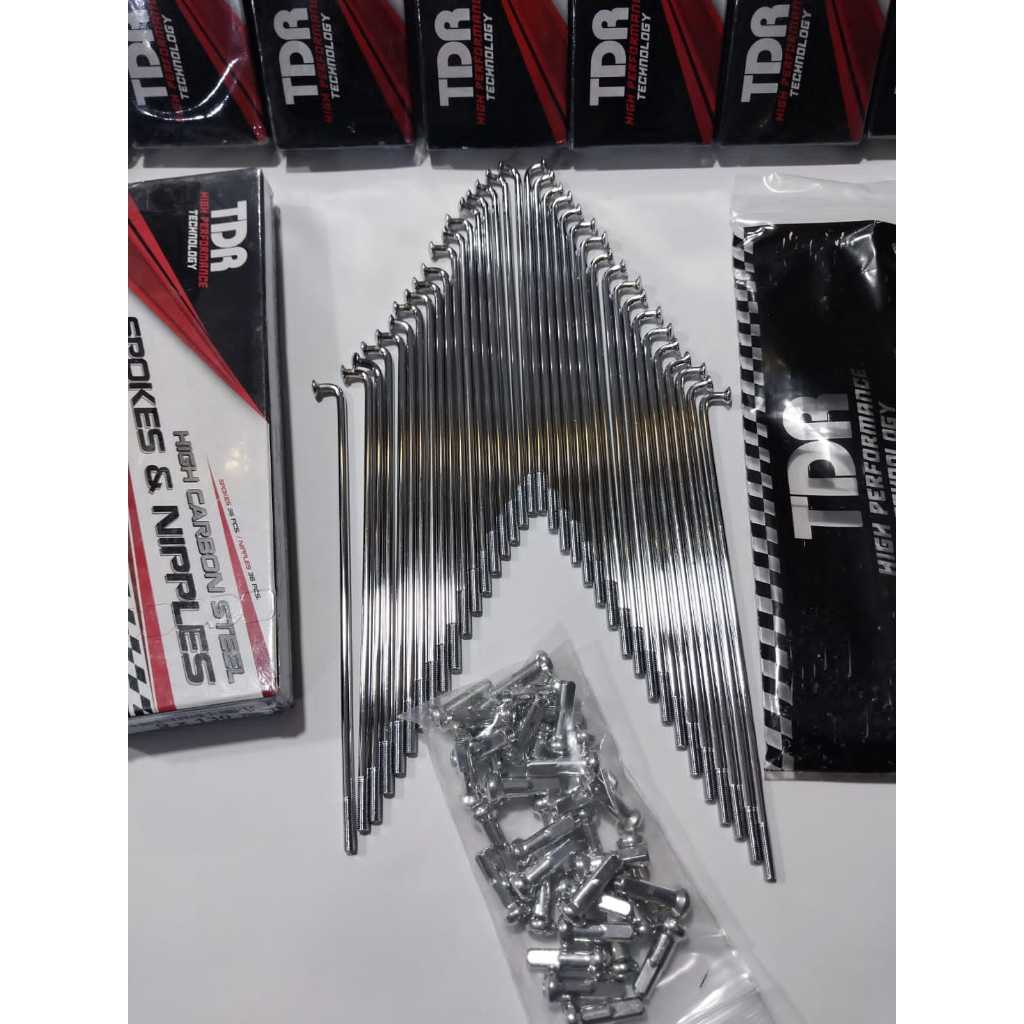 Jari-Jari TDR Sepaket Depan Belakang TDR Ring Velg 17/Khusus Velg 17 TDR Original all motor