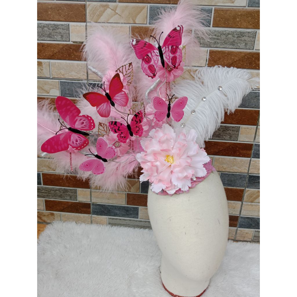 TERBARU AKSESORIS TOPI FASCINATOR KUPU MAYORET / MODEL / DRUMBAND