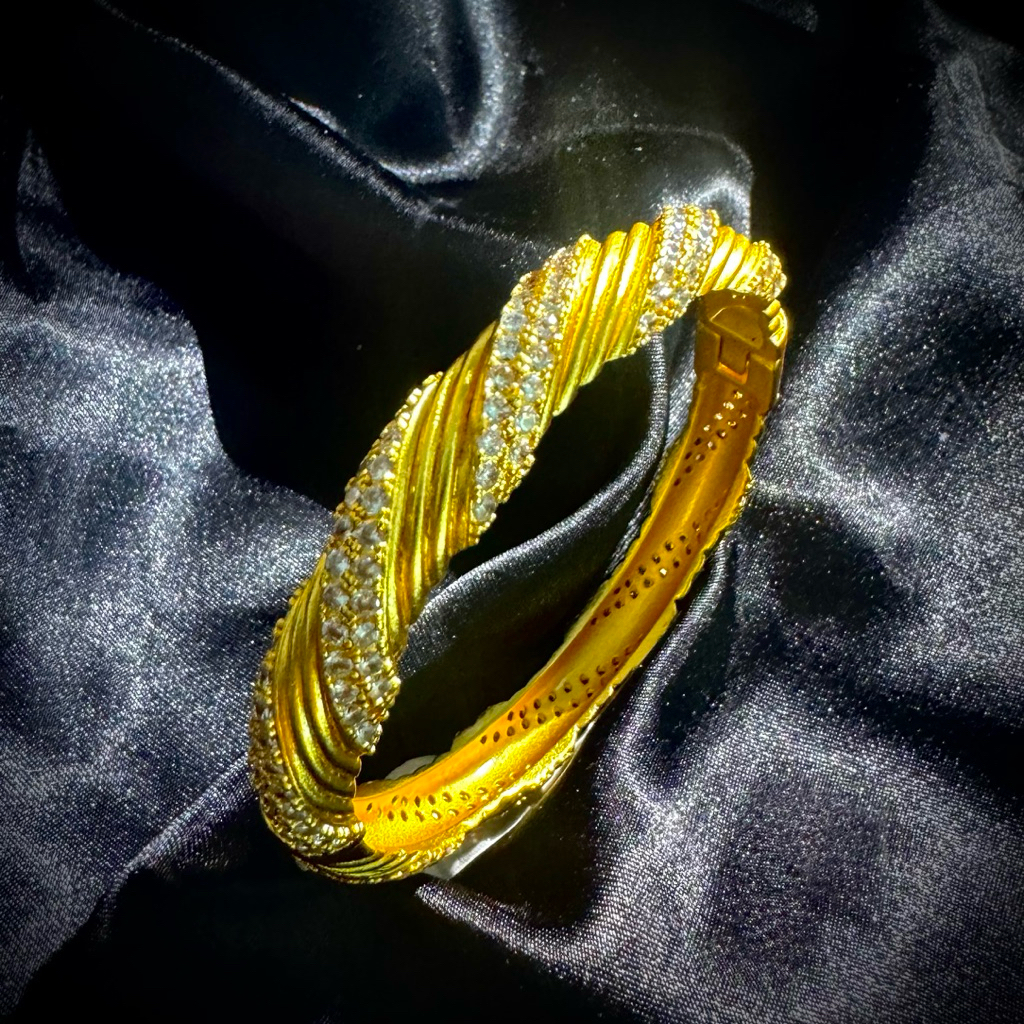 Gelang Wanita Emas Pasir Vietnam 100% Asli 33g