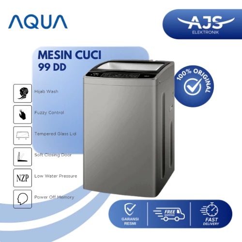 MESIN CUCI 1 TABUNG AQUA AQW-99DD / AQW99DD 9KG