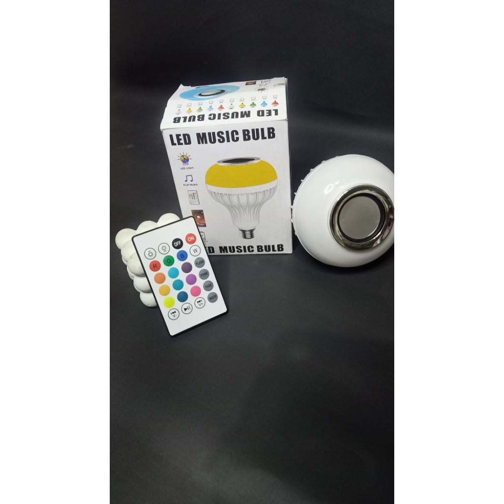 Preloved bohlam music / LED musik bulb 2in1 bluetooth
