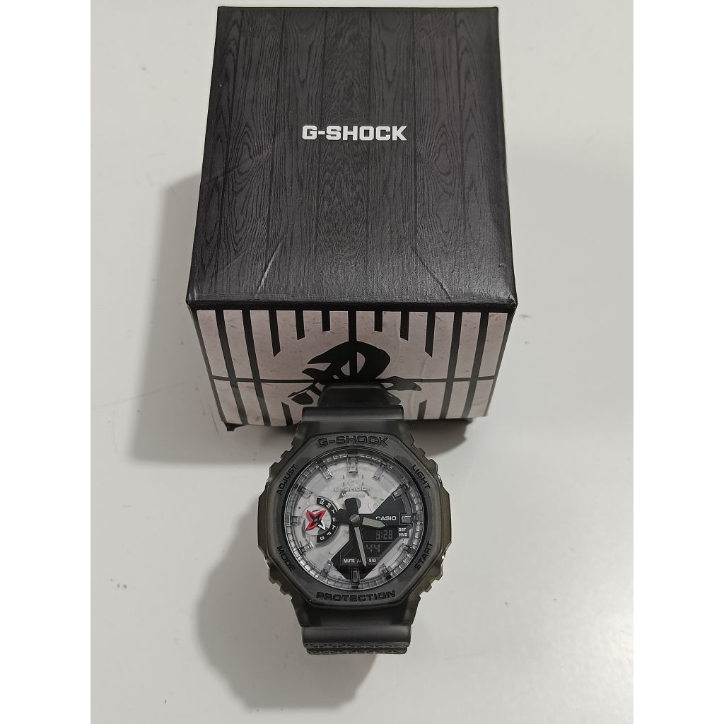 Casio ga GA2100NNJ ninja original bekas sangat bagus normal semua siap pakai kolektor item