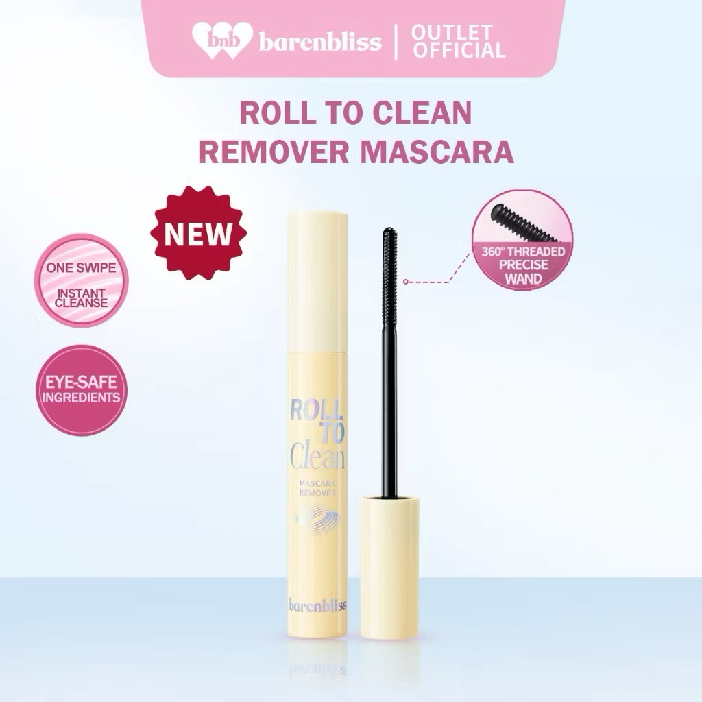 barenbliss roll to clean mascara remover