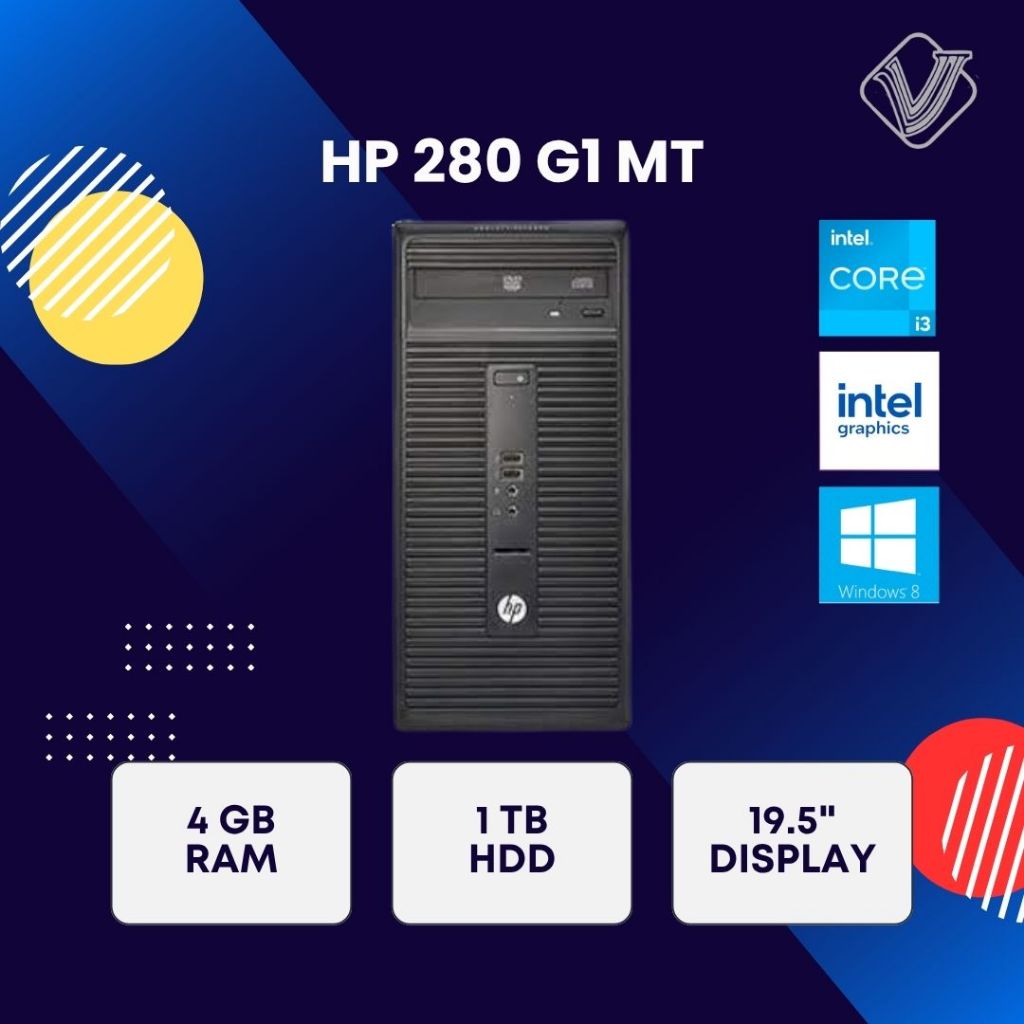 HP 280 G1 MT i3-4150 RAM 4 GB, 1 TB HDD
