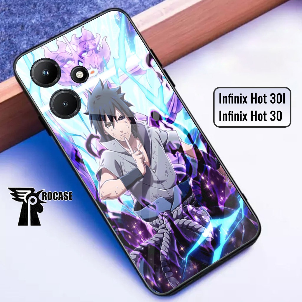 Case Infinix Hot 30i - Casing Hp Infinix Hot 30i Terbaru ( SASUKE ) Softcase Hp Infinix Hot 30i - Si